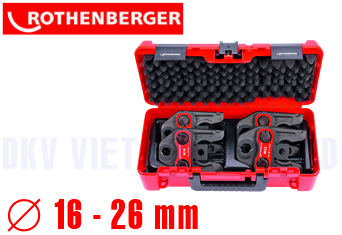 Bộ đầu ép thủy lực Rothenberger 1000002065