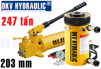 Bộ kích thủy lực rỗng tâm 2 chiều HHR2508