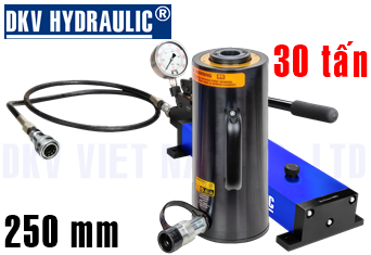 Bộ kích thủy lực rỗng tâm vỏ nhôm RACH-3010