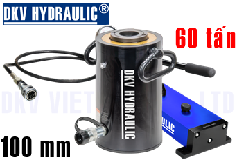 Bộ kích thủy lực rỗng tâm vỏ nhôm RACH-604