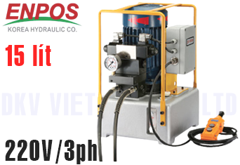 Bơm điện thủy lực Enpos KUP-1503-HG-4(L)
