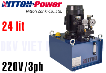 Bơm điện thủy lực Nittoh Power UP-73HS-8WP