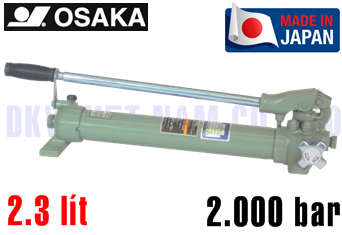 Bơm tay thủy lực 2000 bar Osaka TWAZ-2.3