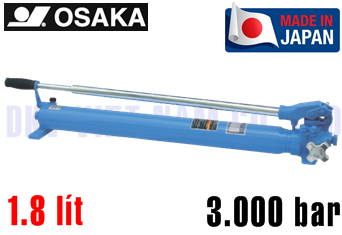 Bơm tay thủy lực 3000 bar Osaka TWAU-1.8