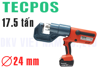 Đột lỗ thủy lực Tecpos TBPC-1710C