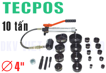 Đột lỗ thủy lực Tecpos TKOP-4