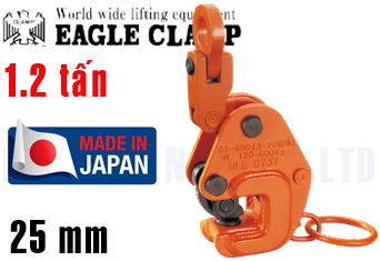 Kẹp tôn ngang Eagle Clamp GT-1.2(4-25)