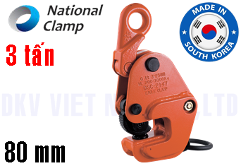 Kẹp tôn ngang National Clamp NGC-HN (3 ton, 30 - 80 mm)