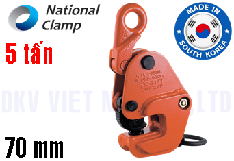 Kẹp tôn ngang National Clamp NGC-HN (5 ton, 30 - 70 mm)