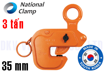 Kẹp tôn ngang National Clamp NHC-H (3 ton, 0 - 35 mm)