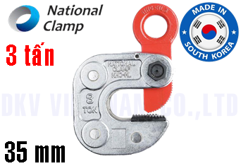 Kẹp tôn ngang National Clamp NHC-HL (3 ton, 10 - 35 mm)