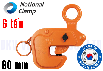 Kẹp tôn ngang National Clamp NHC-HN (6 ton, 20 - 60 mm)