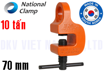 Kẹp tôn ngang National Clamp NPC-B (10 ton, 0 - 70 mm)