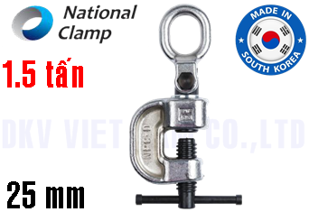 Kẹp tôn ngang National Clamp NPC-DB (1.5 ton, 0 - 25 mm)