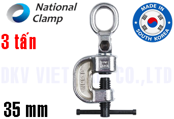 Kẹp tôn ngang National Clamp NPC-DB (3 ton, 0 - 35 mm)