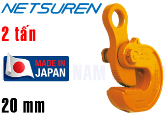 Kẹp tôn ngang Netsuren Easy-S (2 ton, 0 - 20 mm)