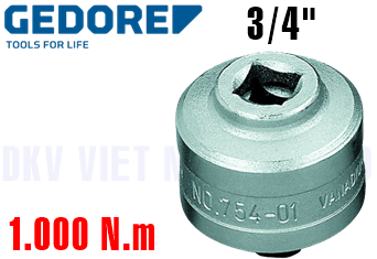 Khẩu fixed lực Gedore 754-14