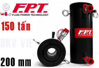 Kích thủy lực rỗng tâm FPT CRI-150/200-F0