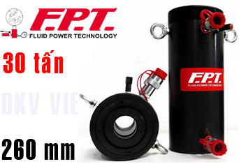 Kích thủy lực rỗng tâm FPT CRI-30/260-F0
