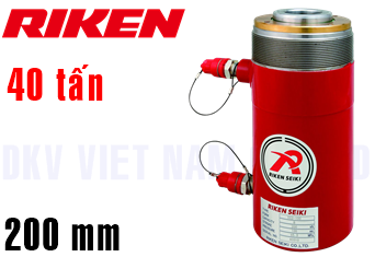 Kích thủy lực rỗng tâm Riken DC4-200