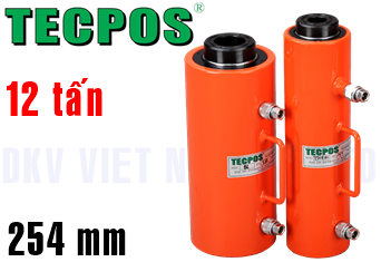 Kích thuỷ lực rỗng tâm 10 tấn Tecpos TDCH-12254