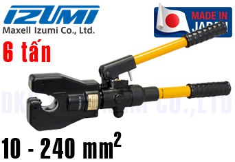 Kìm ép cos thủy lực Izumi UC-6B