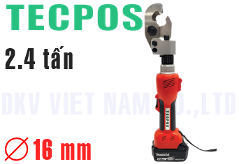 Kìm cắt cable thủy lực Tecpos TBCC16