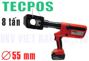 Kìm cắt cable thủy lực Tecpos TBCC55B