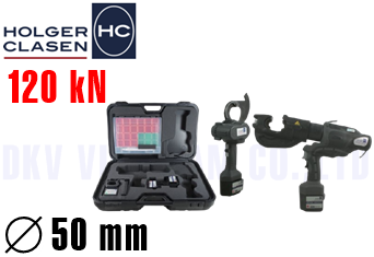 Máy cắt cables thuỷ lực Holger Clasen KombiMax-5/12