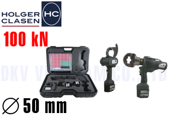 Máy cắt cables thuỷ lực Holger Clasen KombiMax-5F/10-A