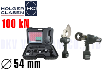 Máy cắt cables thuỷ lực Holger Clasen KombiMax-6A/10-A