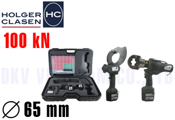 Máy cắt cables thuỷ lực Holger Clasen KombiMax-7/10-A
