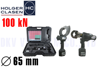 Máy cắt cables thuỷ lực Holger Clasen KombiMax-7F/10-A