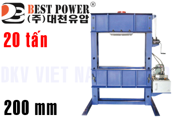 Máy ép thủy lực Best Power DSP-20
