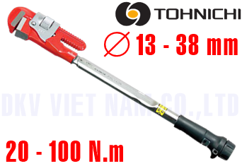 Mỏ lết lực Tohnichi PHL100N