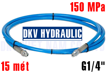Ống dây thủy lực 1500 bar, 15 mét