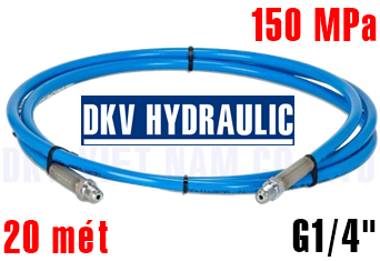 Ống dây thủy lực 1500 bar, 20 mét