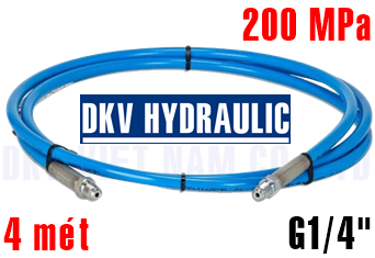 Ống dây thủy lực 2000 bar, 4 mét