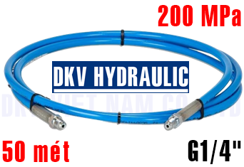 Ống dây thủy lực 2000 bar, 50 mét