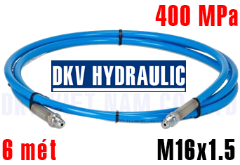Ống dây thủy lực 4000 bar, 6 mét