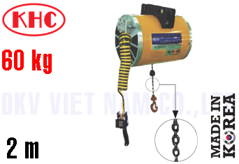 Pa lăng cân bằng khí nén Korea Hoist KAB-C070-200