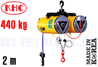 Pa lăng cân bằng khí nén Korea Hoist KAB-T450-200
