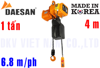 Pa lăng xích điện Daesan DSA-1S