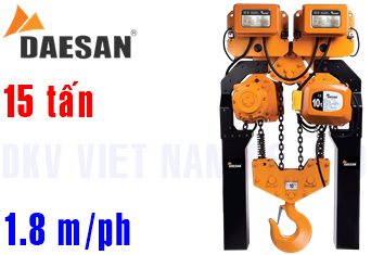 Pa lăng xích điện Daesan DSM-15W
