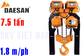 Pa lăng xích điện Daesan DSMS-7.5W