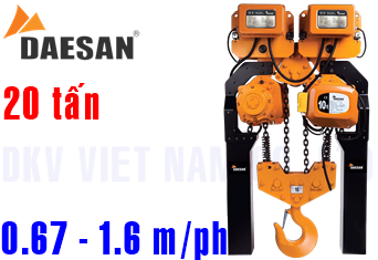 Pa lăng xích điện Daesan EDSM-20W