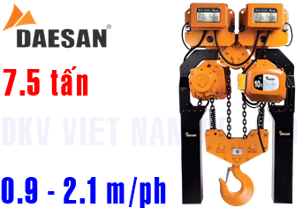 Pa lăng xích điện Daesan EDSMS-7.5W