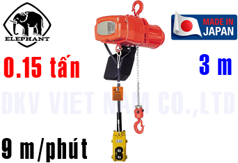 Pa lăng xích điện Elephant C-015
