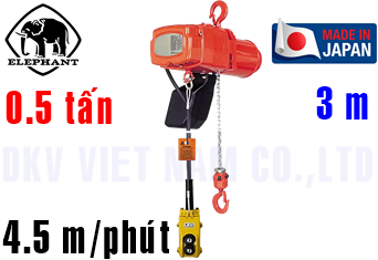 Pa lăng xích điện Elephant C-05