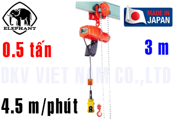 Pa lăng xích điện Elephant CG-050